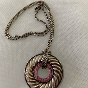 David Yurman large mobile sapphire necklace